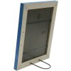 Cornice di legno Deknudt S45Y blu 15x20 cm