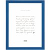 Cornice di legno Deknudt S45Y blu 15x20 cm