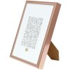 Cornice in alluminio Deknudt S027 oro rosa 20x30 cm