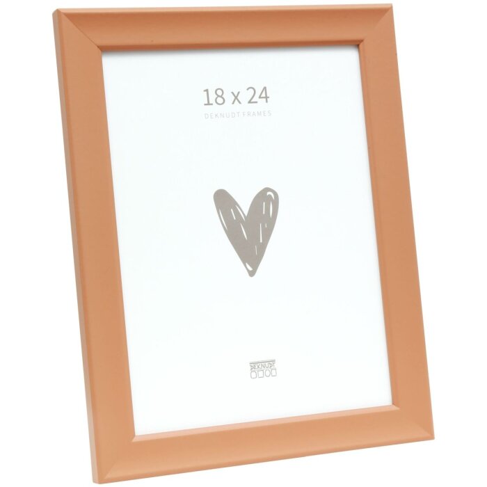 Cornice di legno Deknudt S45Y terracotta 18x24 cm