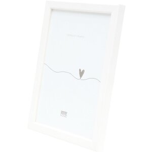 Cornice in legno Deknudt S41JK1 bianco 30x45 cm