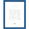 Cornice di legno Deknudt S45Y blu 20x30 cm