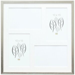 Deknudt Cornice da galleria in legno S41JD1 argento 4...