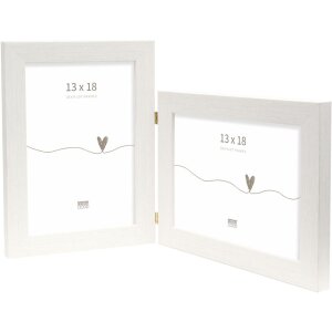 Deknudt cornice doppia in plastica S41VF1 bianco 2 foto...