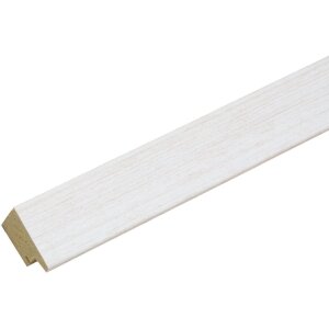 Deknudt cornice doppia in plastica S41VF1 bianco 2 foto 13x18 cm