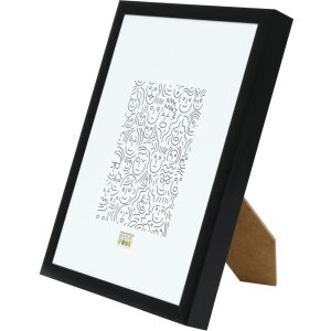 Cornice in alluminio Deknudt S027 nero 30x45 cm
