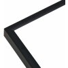 Cornice in alluminio Deknudt S027 nero 30x45 cm