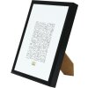 Cornice in alluminio Deknudt S027 nero 30x45 cm