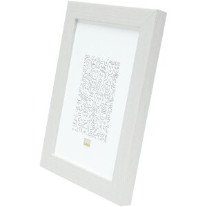 Cornice in plastica Deknudt S41VF1 bianco 29,7x42 cm Cornice per documenti DIN A3