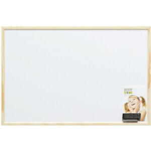 Lavagna magnetica in legno Deknudt S41JH1 naturale 40x60 cm