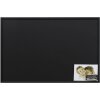 Lavagna magnetica in legno Deknudt nero S41JL2 nero 40x60 cm