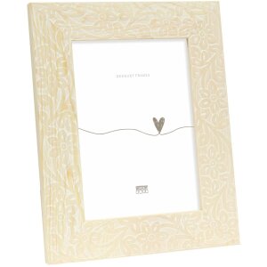 Portafoto in legno Deknudt con stampa floreale S68VH da 10x15 cm a 20x30 cm