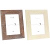 Portafoto in legno Deknudt con stampa floreale S68VH da 10x15 cm a 20x30 cm