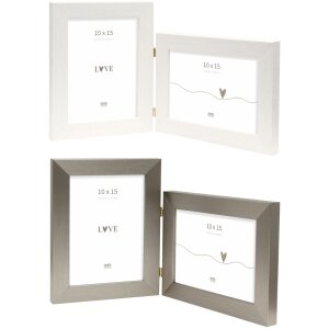Deknudt Cornice doppia S41V Cornice in plastica da 10x15...