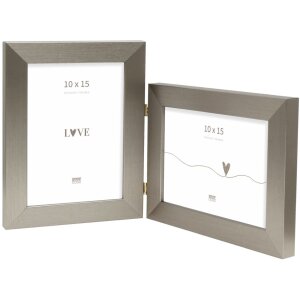 Deknudt Cornice doppia S41V Cornice in plastica da 10x15 cm a 15x20 cm