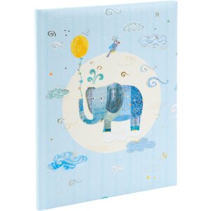 Goldbuch diario per bambini Elefante blu 21x28 cm...