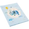 Goldbuch diario per bambini Elefante blu 21x28 cm goffratura argento 44 pagine