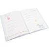 Goldbuch diario per bambini Elefante blu 21x28 cm goffratura argento 44 pagine