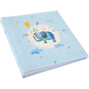 Album per bambini Goldbuch Elefante blu 30x31 cm 60 pagine bianche