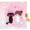 Diario Goldbuch Musica per gatti 16,5x16,5 cm 96 pagine