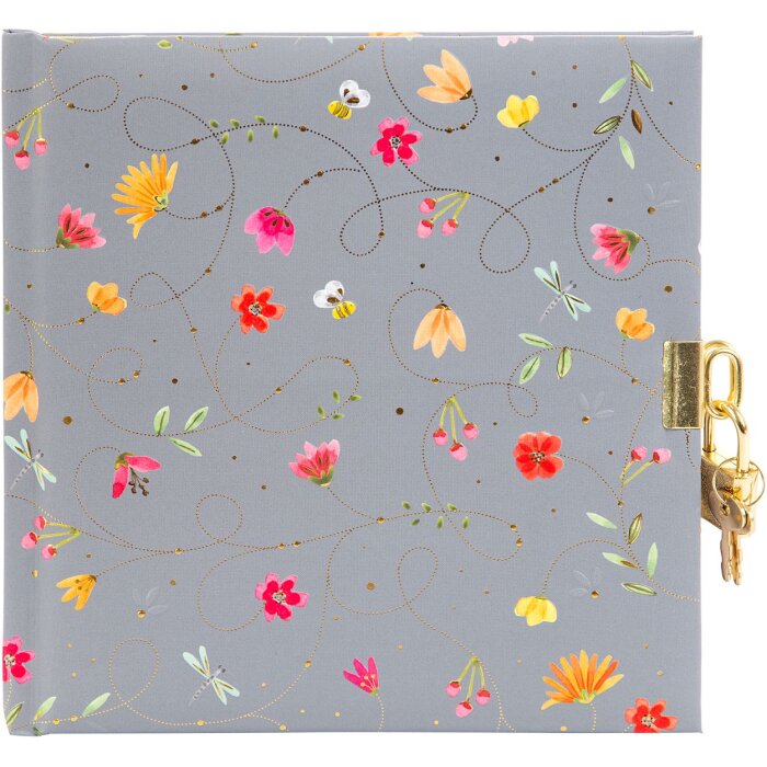Agenda Goldbuch Giorno destate grigio 16,5x16,5 cm 96 pagine bianche