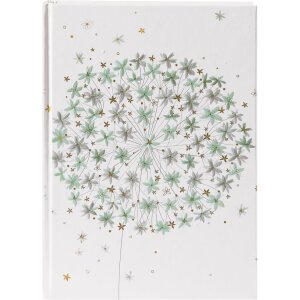 Goldbuch Taccuino fiore gentile 15x22 cm 200 pagine bianche