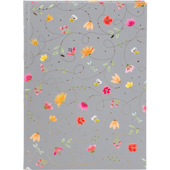 Quaderno Goldbuch Giorno destate grigio 15x22 cm 200 pagine in bianco