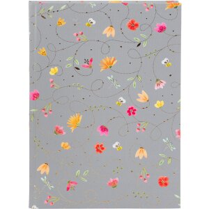 Quaderno Goldbuch Giorno destate grigio 15x22 cm 200...