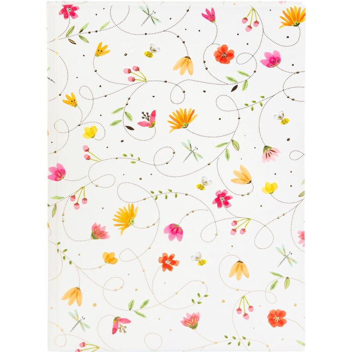 Goldbuch Quaderno Giorno destate bianco 15x22 cm 200 pagine bianche