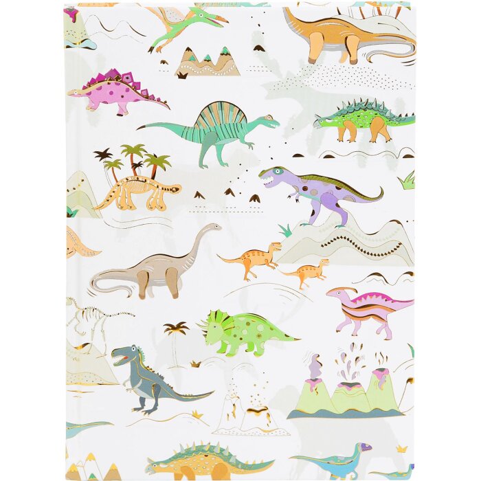 Quaderno Goldbuch Dinosauria 15x22 cm 200 pagine bianche