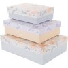 Set di scatole di cartone Goldbuch Hybrid Heritage 3 scatole di cartone
