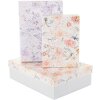 Set di scatole di cartone Goldbuch Hybrid Heritage 3 scatole di cartone