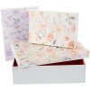 Set di scatole di cartone Goldbuch Hybrid Heritage 3 scatole di cartone