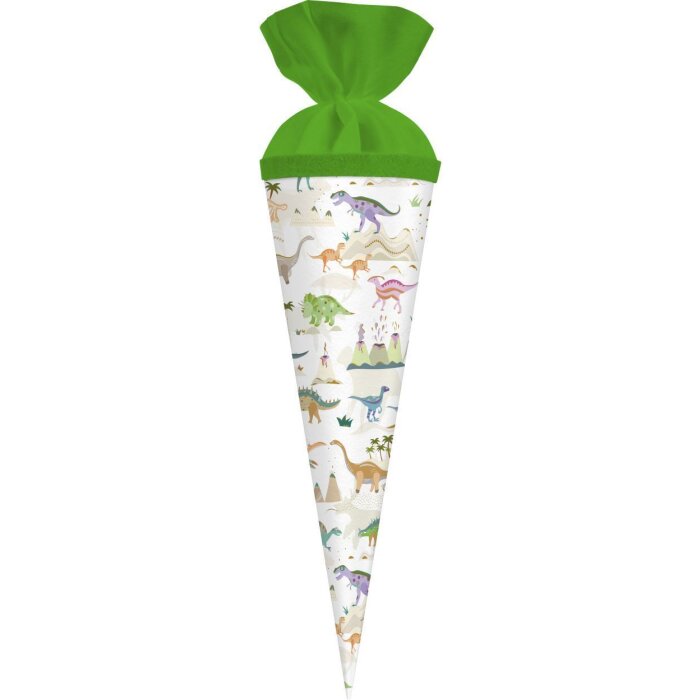 Goldbuch Sacchetto per fratelli Dinosauria Sacco scuola 35 cm con chiusura in feltro