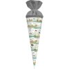 Goldbuch Borsa per fratelli Ahoy! Cono scuola 35 cm con chiusura in feltro