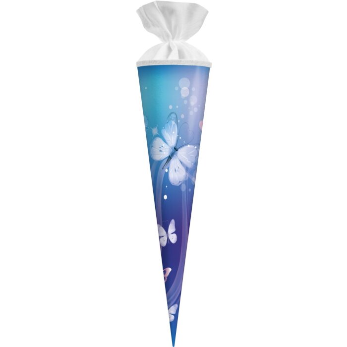 Goldbuch Borsa per la scuola Butterfly Paradise 70 cm con chiusura in feltro