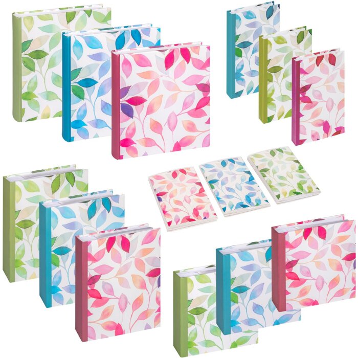 Walther album slip-in Stagione da 40 a 200 foto 10x15 13x18 cm copertina con stampa darte