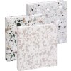 Walther Album fotografico Terrazzo Stone 30x30 cm 60 pagine bianche