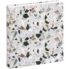 Walther Album fotografico Terrazzo Stone 30x30 cm 60 pagine bianche