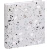 Walther Album fotografico Terrazzo Stone 30x30 cm 60 pagine bianche