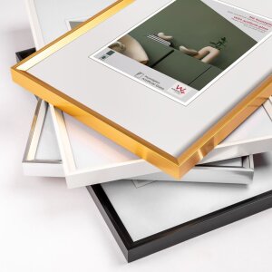 Walther Cornice di plastica Desire nero 10x15 cm Vetro acrilico