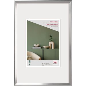 Telaio in plastica Walther Desire vetro acrilico da 10x15 a 50x70 cm Pannello posteriore in MDF