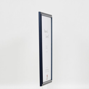 Cornice in legno effetto profilo 26 blu 25x70 cm Art Glass