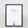 Cornice effetto legno Profilo 26 blu 29,7x42 cm vetro normale