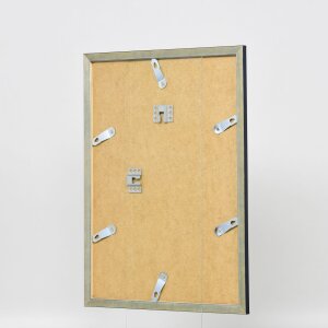 Cornice effetto legno Profilo 26 blu 50x60 cm Vetro normale