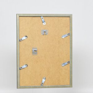 Cornice effetto legno Profilo 26 blu 50x60 cm Vetro normale