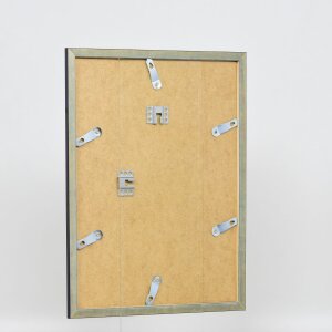 Cornice effetto legno Profilo 26 blu 50x60 cm Vetro normale