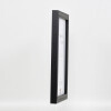 Cornice in legno ad effetto Profilo 52 nero 7x10 cm Vetro Museo