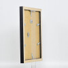 Cornice effetto legno Profilo 52 nero 40x60 cm Vetro antiriflesso