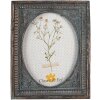 Clayre & Eef 2F0985 Cornice per foto 13x18 cm Verde stile country 17x2x21 cm